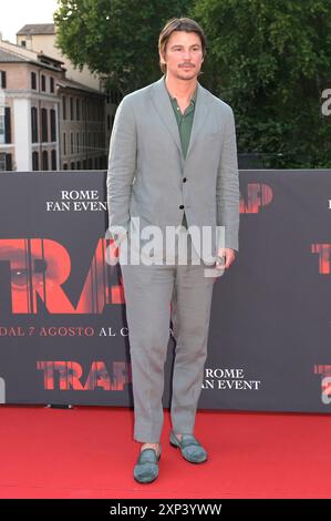 Josh Hartnett beim Photocall zum Kinofilm "Trap: No Way Out" in Cinema Barberini. ROM, 02.08.2024 Foto Stock