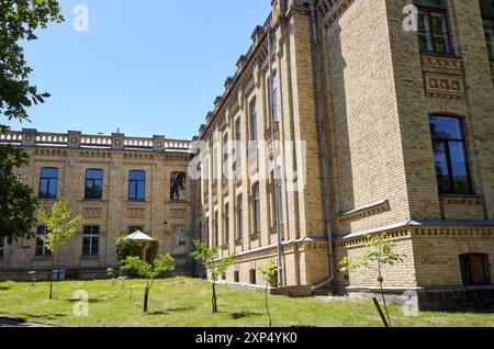 KIEV, UCRAINA - 17 maggio 2024: Università tecnica nazionale dell'Ucraina. Istituto Politecnico di Kiev Foto Stock