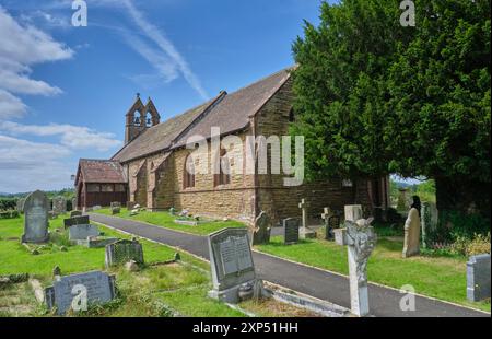 St Thomas' Church, Halford, Craven Arms, Shropshire Foto Stock
