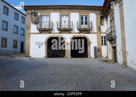 Ufficio turistico di Pinhel, Portogallo. Foto Stock