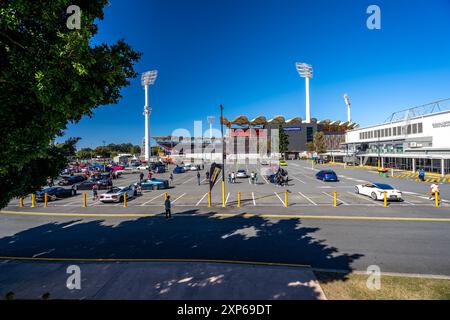 Gold Coast, QLD, Australia - incontro con gli appassionati di auto allo stadio Carrara Foto Stock