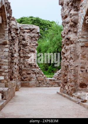 All'interno del complesso Qutb (Delhi/India) Foto Stock