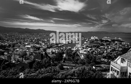 Viaggia verso e intorno a Bergen, Norvegia Foto Stock