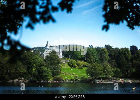 Viaggia verso e intorno a Bergen, Norvegia Foto Stock