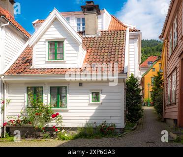 Viaggia verso e intorno a Bergen, Norvegia Foto Stock