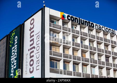 Centro commerciale Conjunto Nacional a Brasilia, DF Foto Stock