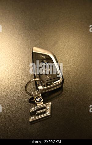 Chiave BMW Car Foto Stock