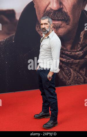 Horizon, Filmpremiere im Zoo Palast, Berlino, 04.08.2024 Erdal Yildiz bei der Premiere von Horizon im Berliner Zoo Palast AM 04.08.2024. Berlin Zoo Palast *** Horizon, anteprima cinematografica allo Zoo Palast di Berlino, 04 08 2024 Erdal Yildiz alla prima di Horizon allo Zoo Palast di Berlino il 04 08 2024 Berlin Zoo Palast Copyright: XBenxKriemannx Foto Stock