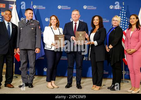 Varsavia, Polonia. 5 agosto 2024. Varsavia, Polonia. 5 agosto 2024. Crediti: SIPA USA/Alamy Live News Foto Stock