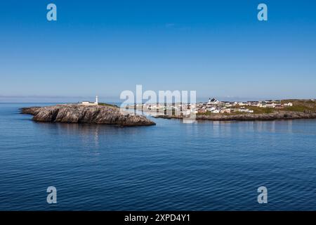 Città di Port aux Basques, Terranova, costa ovest di Terranova Foto Stock