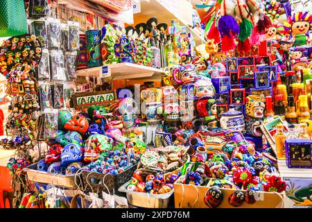 Città di Coyoacán, uno dei più importanti centri turistici di città del Messico.​ ​ ​ (foto di Luis Gutierrez Norte Photo) Coyoacán pueblo, centro turísticos más importantes de la Ciudad de México.​ ​ ​ (foto di Luis Gutierrez Norte Photo) Foto Stock