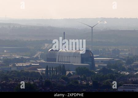 Energy Recovery Facility at Cross Green a Leeds, West Yorkshire, Regno Unito Foto Stock