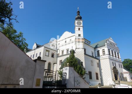 Castello di Pardubice Repubblica Ceca Foto Stock