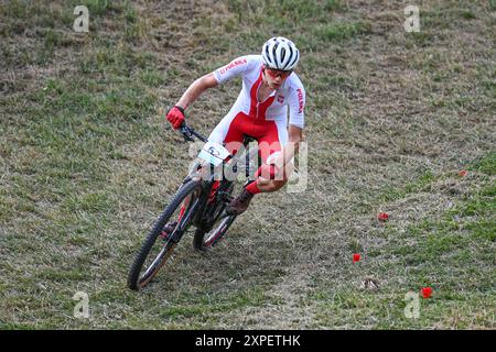 Karol Ostaszewski (Polonia). Ciclismo - Mountain Bike. Campionati europei di Monaco 2022 Foto Stock