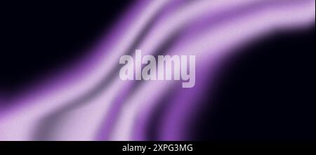 Texture granulosa viola e bianca che creano curve astratte sullo sfondo Foto Stock