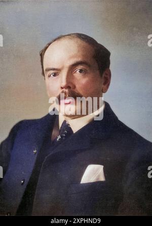 Sir Leander Starr Jameson, 1. Baronetto, 1853 bis 1917, auch bekannt al Dottor Jim, il Dottor oder Lanner. Britischer Kolonialpolitiker und Premiermin Foto Stock