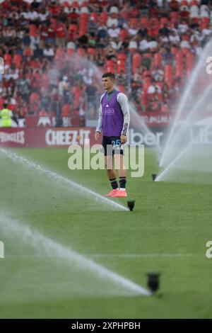 Toronto, Ontario, Canada, 13 luglio 2024, partita di calcio della Major League tra il Toronto FC e il Philadelphia Union al BMO Stadium. Il match finì con Tor Foto Stock