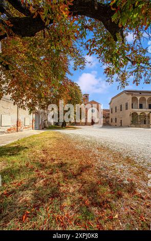 Italia Piemonte Provincia di Alessandria Rivalta Scrivia Chiesa di Santa Maria Foto Stock