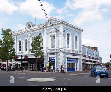 Newport, Shropshire, il vecchio municipio Foto Stock