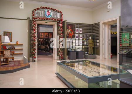 Museo Nazionale ungherese interno - Budapest, Ungheria Foto Stock