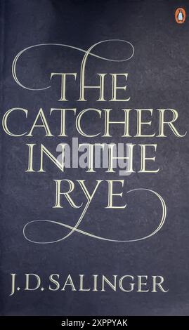 The Catcher in the Rye romanzo di J. D. Salinger 1951 Foto Stock