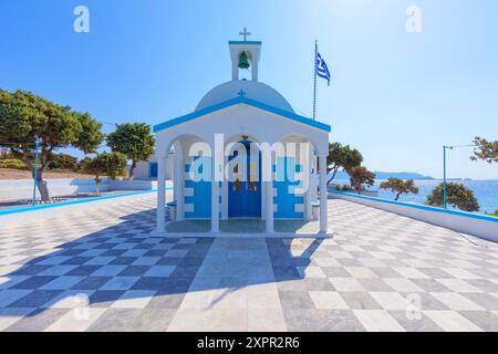 Cappella di Agios Nicholas, Pollonia, Isola di Milos, Isole Cicladi, Grecia Foto Stock