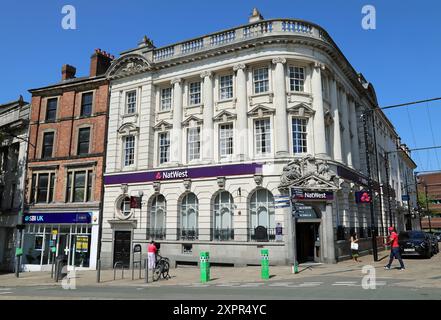 Queen Street nel centro di Wolverhampton Foto Stock