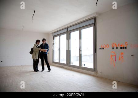 Camera vuota Foto Stock