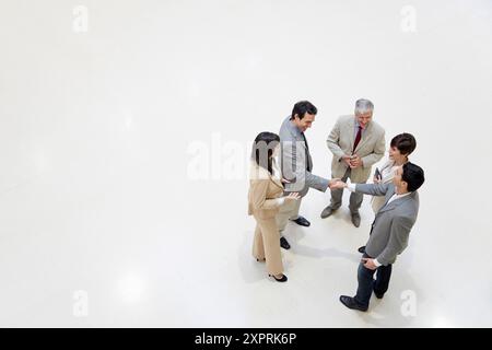 I dirigenti di Convention Center, Business, Donostia, San Sebastian, Paesi Baschi, Spagna. Foto Stock