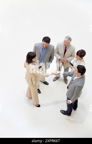 I dirigenti di Convention Center, Business, Donostia, San Sebastian, Paesi Baschi, Spagna. Foto Stock