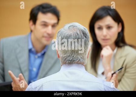Intervista, Coaching, Vendita, Business, Donostia, San Sebastian, Paesi Baschi, Spagna. Foto Stock