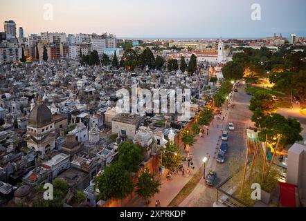 Cementerio de la Recoleta. Buenos Aires. Argentina. Foto Stock