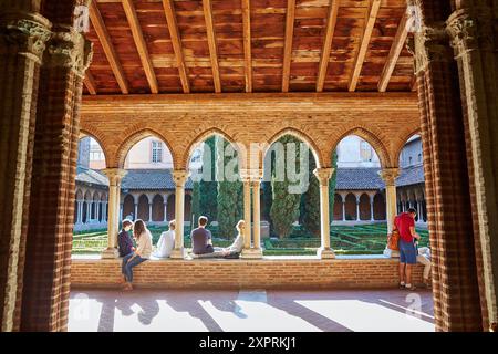 Couvent des Giacobini. Tolosa. Haute Garonne. La Francia. Foto Stock