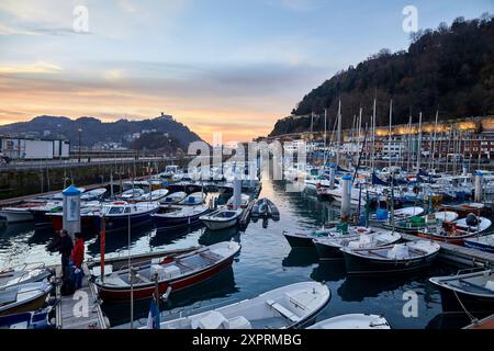 Porto, Donostia, San Sebastian, Gipuzkoa, Paesi Baschi, Spagna, Europa Foto Stock