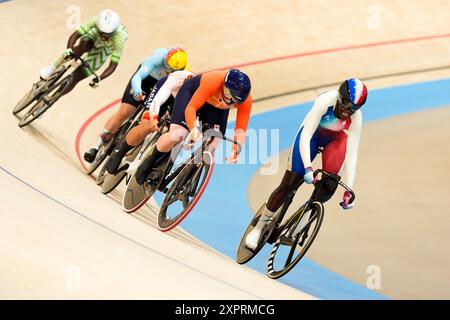 Parigi, Francia. 7 agosto 2024. Parigi 2024 Giochi Olimpici estivi a Parigi, Francia, il 7 agosto 2024. Foto di Nicolas Gouhier/ABACAPRESS. COM credito: Abaca Press/Alamy Live News Foto Stock