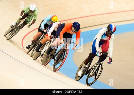 Parigi, Francia. 7 agosto 2024. Parigi 2024 Giochi Olimpici estivi a Parigi, Francia, il 7 agosto 2024. Foto di Nicolas Gouhier/ABACAPRESS. COM credito: Abaca Press/Alamy Live News Foto Stock