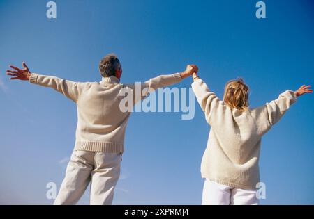 Coppia dei bracci di sollevamento Foto Stock