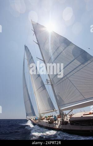 Questo ci è a superyacht Cup in Palma de Mallorca, Spagna Foto Stock