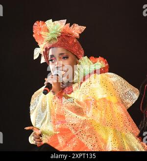 Barbados 2023 Crop Over Festival/Calypso Competition Finals Foto Stock