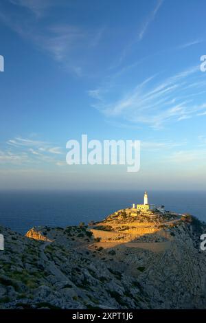 Faro de Formentor 1863 Cap de Formentor Pollença Maiorca Isole Baleari Spagna Foto Stock