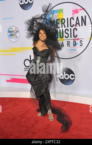 Diana Ross al 2017 American Music Awards che si è tenuto presso il Microsoft Theatre di Los Angeles, negli Stati Uniti il 19 novembre 2017. Foto Stock