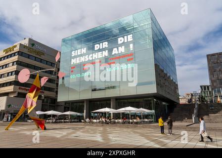 Kunstmuseum Stuttgart, Museo d'Arte di Stoccarda, Baden-Württemberg, Germania Foto Stock