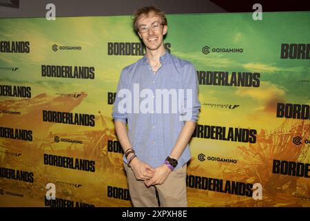 Movie Premiere Borderlands UTRECHT, PAESI BASSI - 7 AGOSTO: Sjors de Boer durante Movie Premiere Borderlands a Pathe Leidsche Rijn il 7 agosto 2024 a Utrecht, Paesi Bassi. Foto di Silas Tahapary/BSR Agency 69277752.jpg Utrecht Pathe Leidsche Rijn Paesi Bassi contenuto non disponibile per la ridistribuzione nei Paesi Bassi direttamente o indirettamente tramite terze parti. Copyright: XBSRxAgencyx Foto Stock