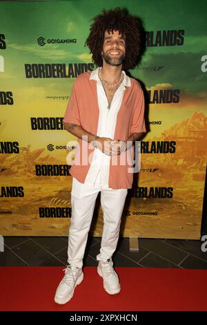 Movie Premiere Borderlands UTRECHT, PAESI BASSI - 7 AGOSTO: Jermaine Fleur durante Movie Premiere Borderlands a Pathe Leidsche Rijn il 7 agosto 2024 a Utrecht, Paesi Bassi. Foto di Silas Tahapary/BSR Agency 69277800.jpg Utrecht Pathe Leidsche Rijn Paesi Bassi contenuto non disponibile per la ridistribuzione nei Paesi Bassi direttamente o indirettamente tramite terze parti. Copyright: XBSRxAgencyx Foto Stock