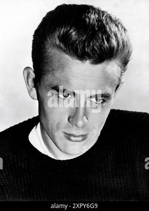 JAMES DEAN 1955 Ritratto pubblicitario per la Warner Bros. Foto Stock