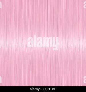 Texture realistica dei capelli rosa chiaro Illustrazione Vettoriale