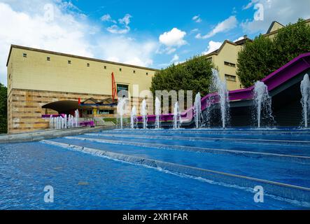 Il teatro da camera a Stoccarda nella nuova galleria di stato. Baden-Württemberg, Germania, Europa Foto Stock