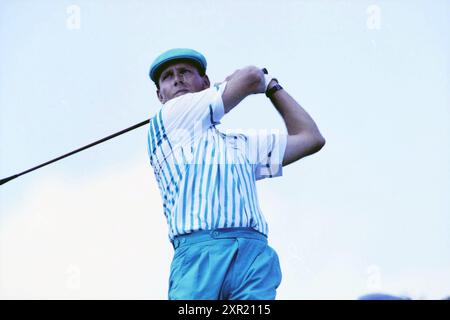 Golf, Noordwijk, Noordwijk, 01-08-1991, Whizgle Dutch News: Immagini storiche su misura per il futuro. Esplora il passato dei Paesi Bassi con prospettive moderne attraverso le immagini delle agenzie olandesi. Colmare gli eventi di ieri con gli approfondimenti di domani. Intraprendi un viaggio senza tempo con storie che plasmano il nostro futuro. Foto Stock