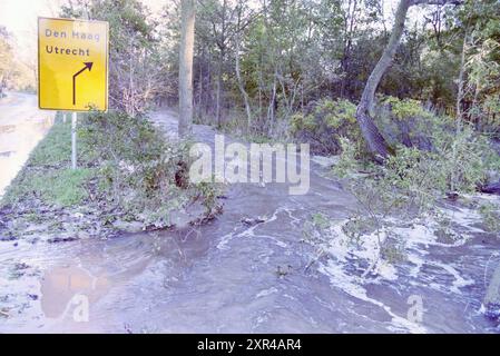 Scoppio tubo acqua, Zeeweg, Overveen, Overveen, Zeeweg, 27-10-1997, Whizgle Dutch News: immagini storiche su misura per il futuro. Esplora il passato dei Paesi Bassi con prospettive moderne attraverso le immagini delle agenzie olandesi. Colmare gli eventi di ieri con gli approfondimenti di domani. Intraprendi un viaggio senza tempo con storie che plasmano il nostro futuro. Foto Stock