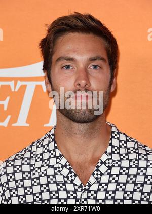 Santa Monica, Stati Uniti. 8 agosto 2024. Austin North arriva al Variety's Power of Young Hollywood Party, che si tiene al Santa Monica propriamente detto Hotel di Santa Monica, CALIFORNIA, giovedì 8 agosto 2024. (Foto di Juan Pablo Rico/Sipa USA) credito: SIPA USA/Alamy Live News Foto Stock